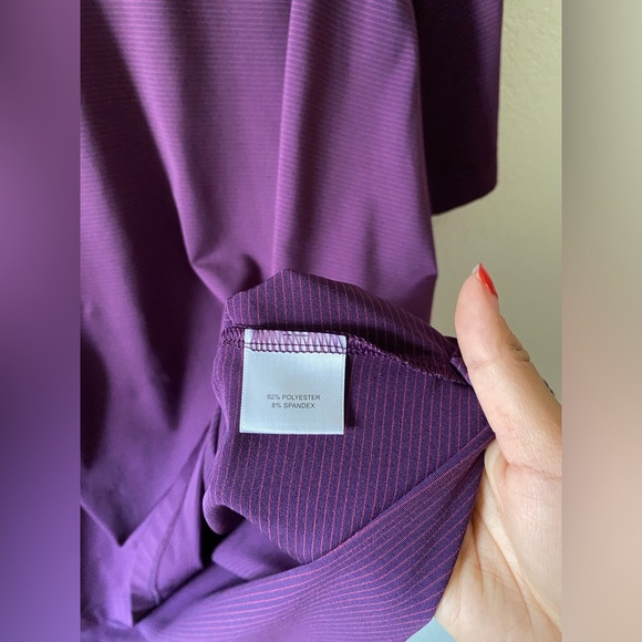 Peter Millar Summer Comfort Polo Purple Ombré - Picture 9 of 9